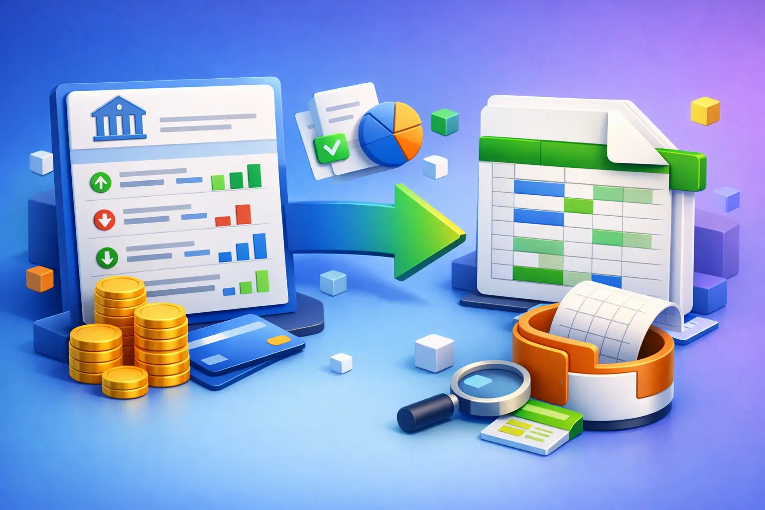 How to convert bank statements to CSV