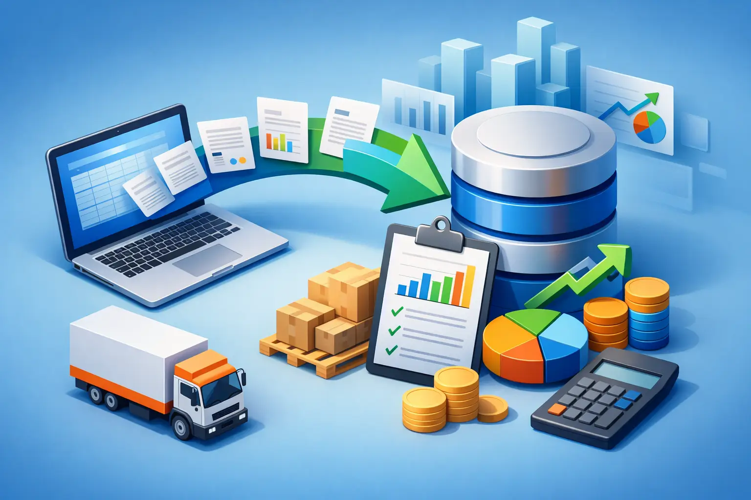 How to import transactions in Primavera